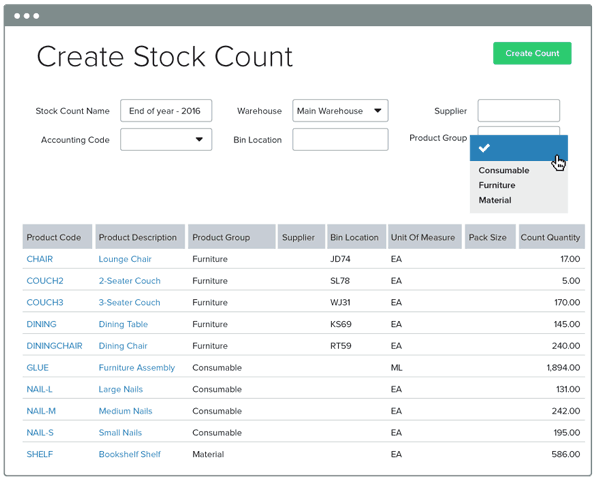 Stock Count Whenever