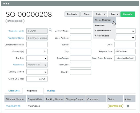 Order Management