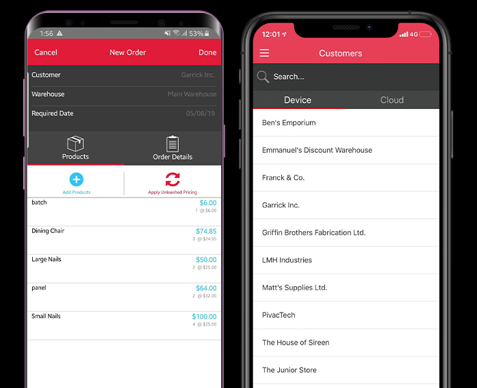 Unleashed - mobile app